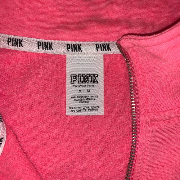 Victoria’s Secret PINK quarter-zip sweatshirt - Picture 4 of 5